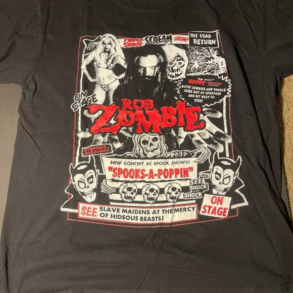 Rob Zombie Graphic T-Shirt - Picture 1 of 1